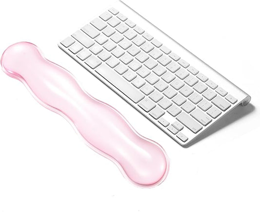 Clear Gel Wrist Rest for Keyboard, Keyboard Wrist Rest for Typing Pain Relief by COPORISO