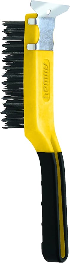 ALLWAY SB411 Soft-Grip Carbon Steel Wire Brush by ALLWAY
