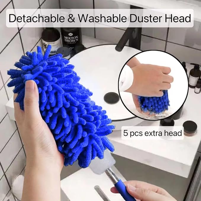 Microfiber Duster for Cleaning, Small Dusters for Cleaning Office Car Computer - Image 2