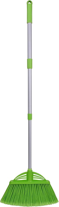 Three-Section Telescopic Aluminum Alloy Rod Long-Handled Broom by HOMEIMPROVEMENT