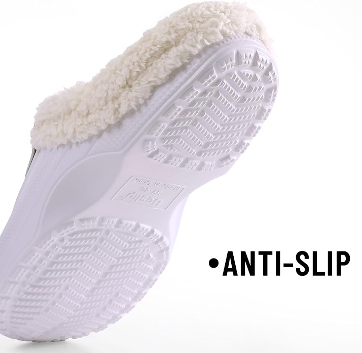 Beslip Classic Fur Lined Clogs Waterproof Winter Fuzzy Slippers - Image 5