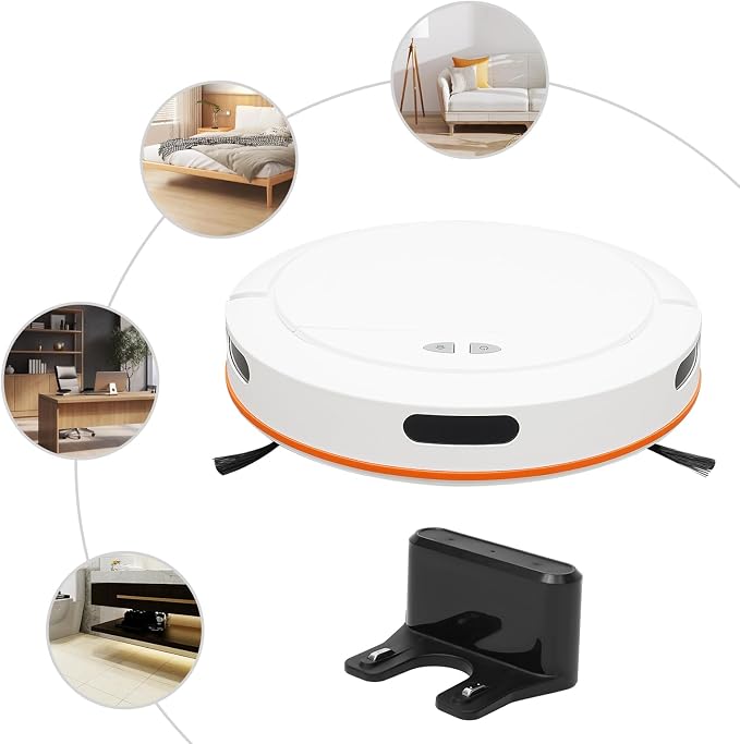 Robot Sweeping Machine, 3-in-1 Sweeping Machine, Robot Vacuum Cleaner, Cordless - Image 9