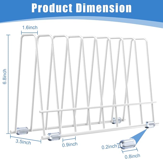 AKAZA 2 Pack Reusable Bags Drying Rack-Multiple Kitchen Storage Organizer - Image 3