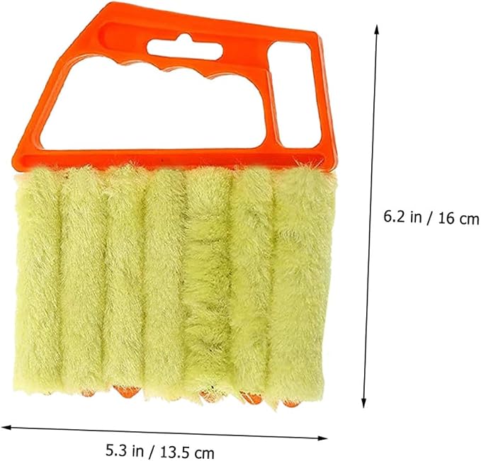 CLISPEED 2pcs Handheld Blinds Cleaning Brush Window Shutter Cleaner Brush - Image 2
