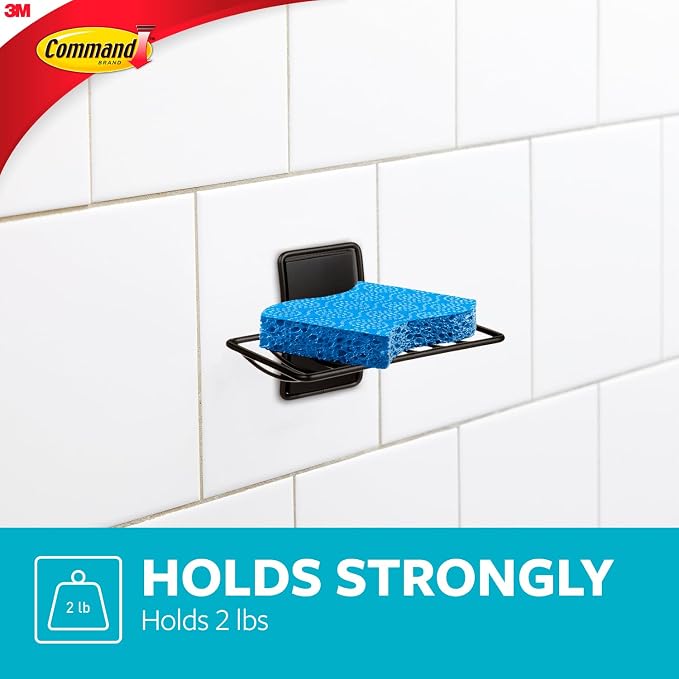 Scotch-Brite Stay Fresh Sponge & Command Storage Bundle - Image 6
