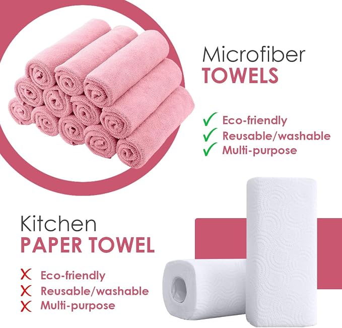 Avalon Towels Microfiber Cleaning Cloths - Image 2
