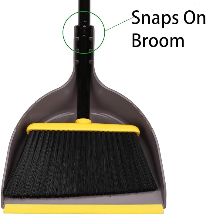 Broom and Dustpan Set, IndoorBroom - Image 2