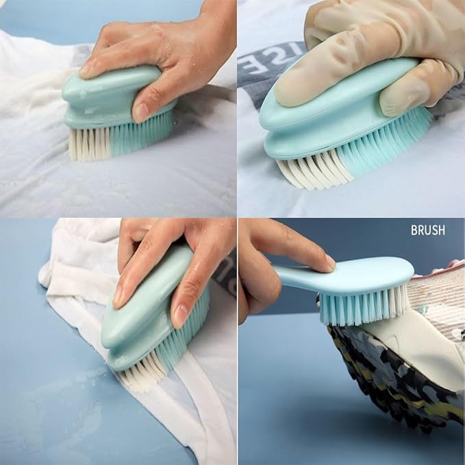 Scrub Brushes, Laundry Stain Brush, Household Cleaning Washing Brush Scrubbing - Image 6