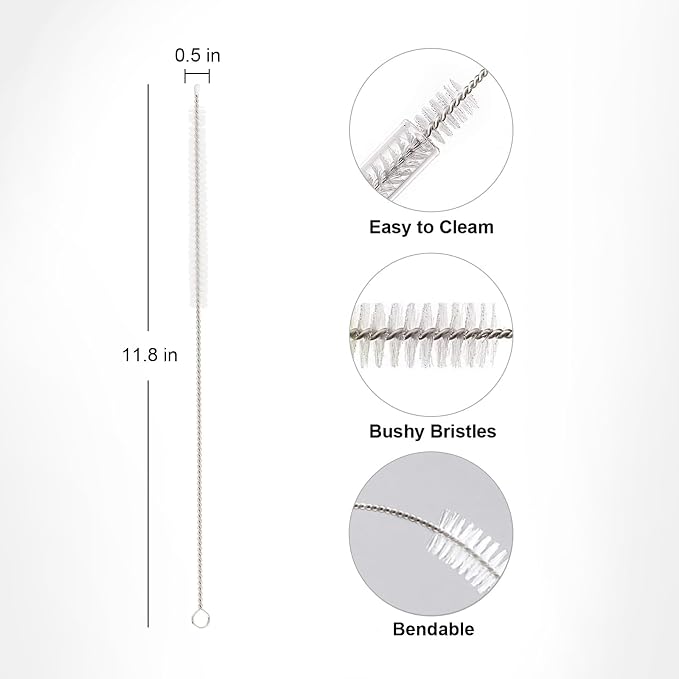 Straw Cleaner Brush for Stanley, Bottle and Silicone Straw - Image 2
