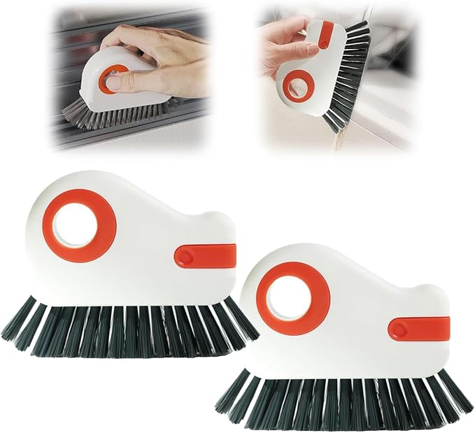 2 in 1 Groove Cleaning Brush, Upgrade Window Track Cleaning Tools, Window Sill by Unknown