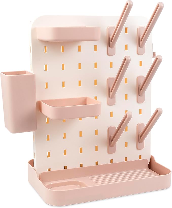 Baby Bottle Drying Rack Space Saving Countertop Vertical Rack - Image 5