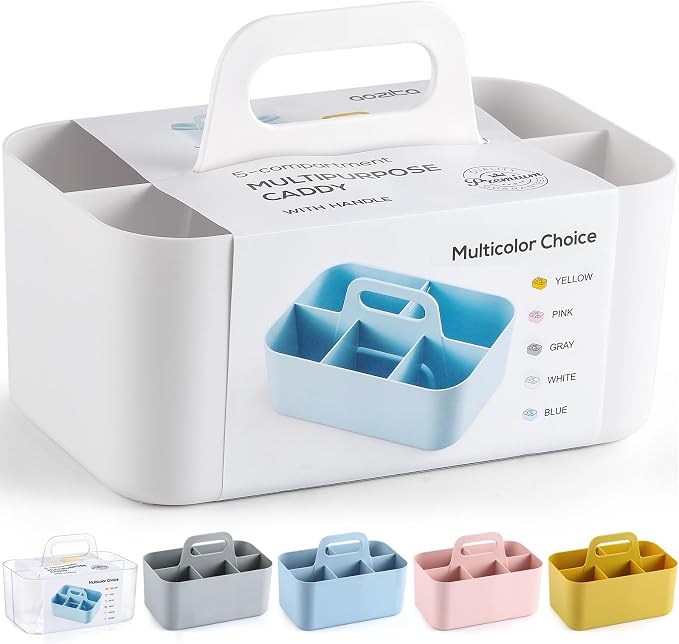 Multiuse Caddy Organizer with Handle by AOZITA