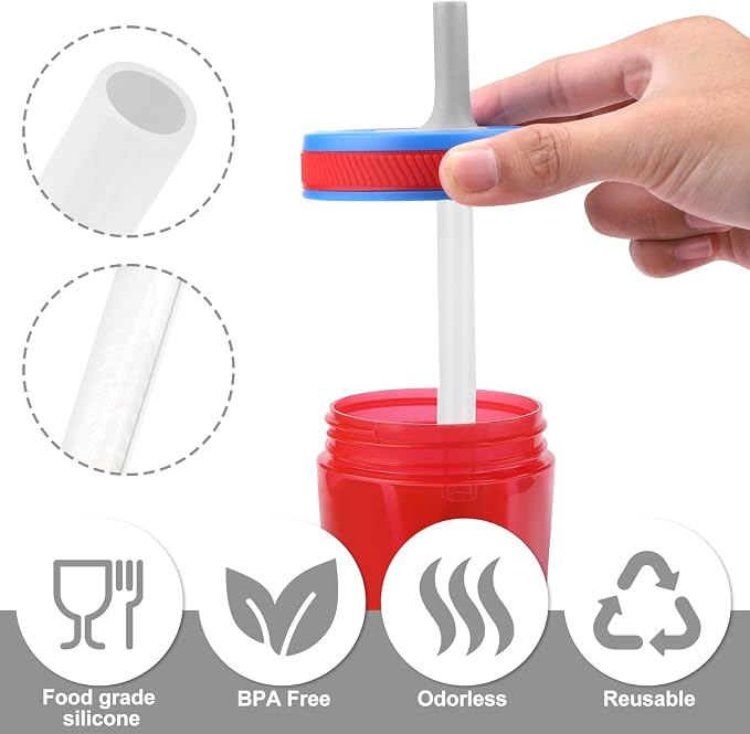 XANGNIER Replacement Straws and Bite Valve Compatible - Image 7
