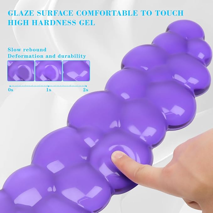 Gel Cloud Keyboard and Mouse Wrist Rest, Cute Wrist Support and Arm Support - Image 4