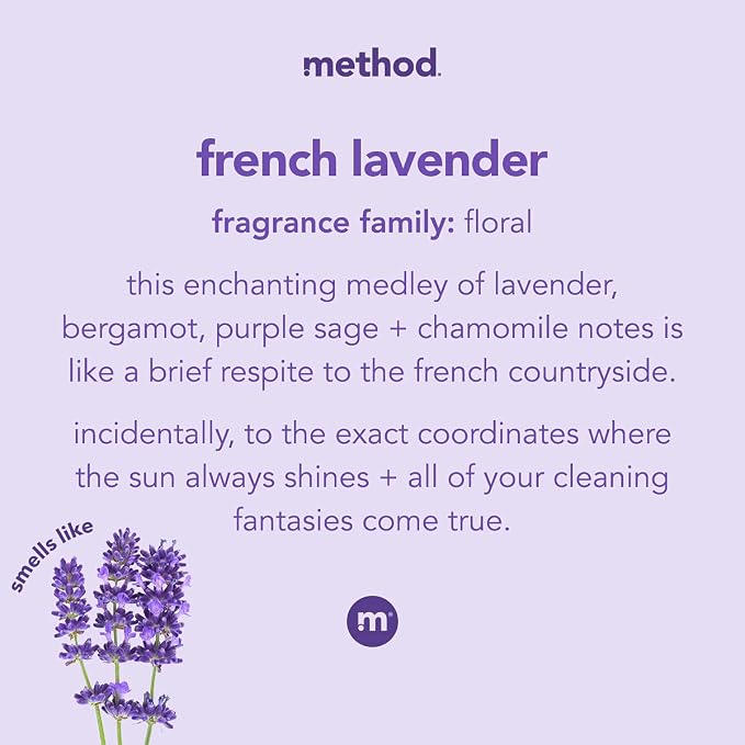 Method All-Purpose Cleaning Wipes, French Lavender, Compostable - Image 3