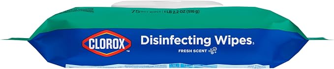 Clorox Disinfecting Wipes Flex Pack, Bleach Free, Fresh Scent - Image 11
