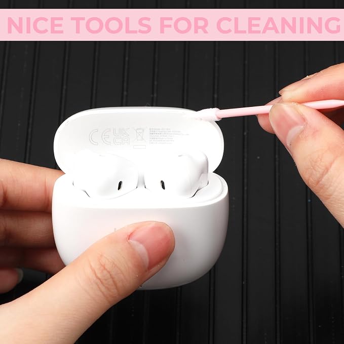 Chinco 200 Pieces Cleaning Swab Sticks Sponge Foam Tip Swabs - Image 6