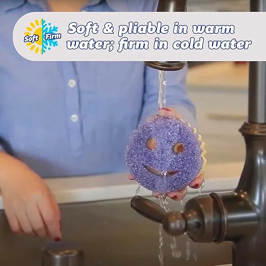 Scrub Daddy Scrub Mommy Dual-Sided Scrubber and Sponge, Variety Pack of 8 - Image 9