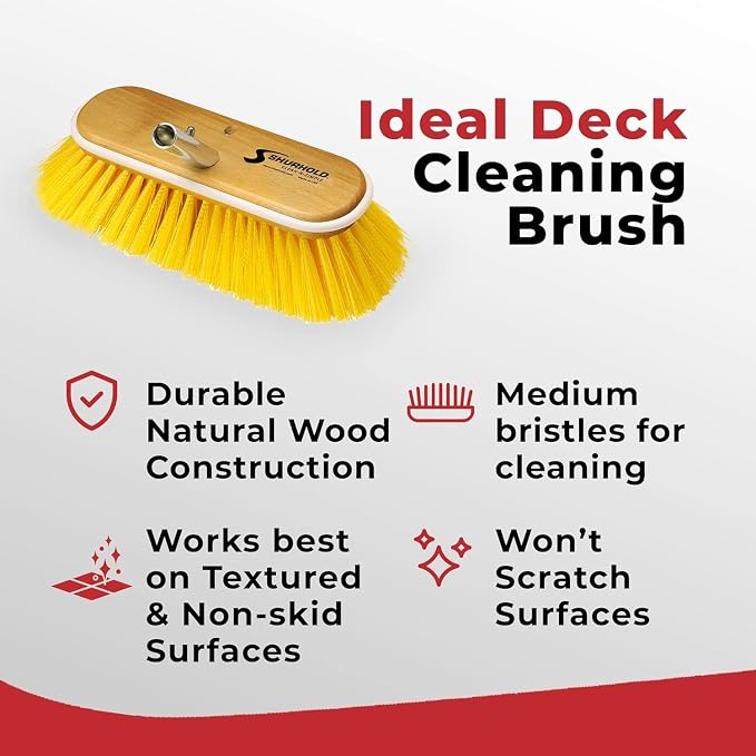 SHURHOLD Classic 10" Deck Brush - Image 4
