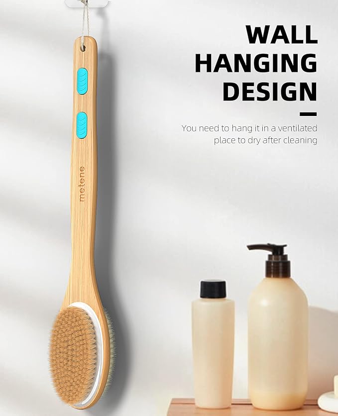 Metene 2 Pack Shower Brush - Image 6