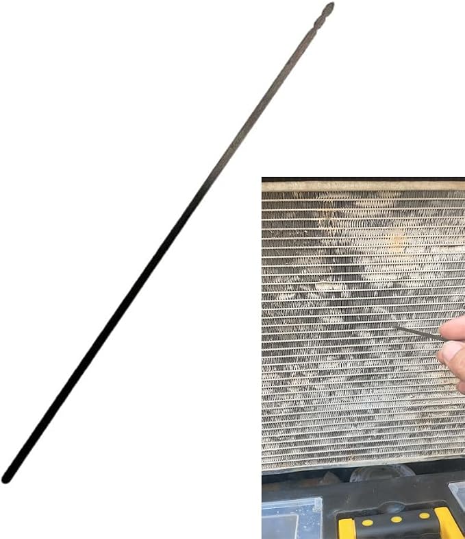 Water Tank Radiator Fins Cleaning Pins Precision Pick Detailing Brush 10'' Hole - Image 5