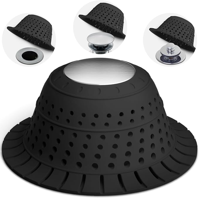 Shower Drain Hair Catcher by Nipoko