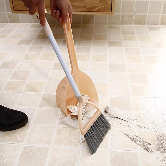 Mini Broom with Dustpan for Kids, Little Housekeeping Helper Set - Image 6