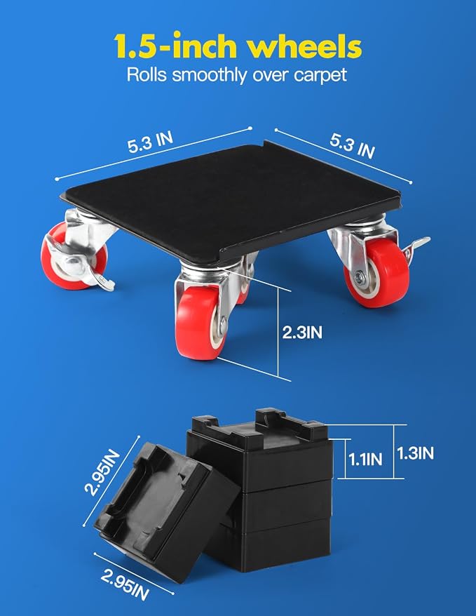 Heavy Duty Industrial Furniture Movers - Image 3