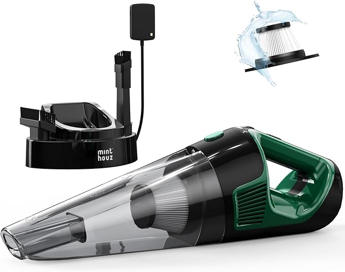 Minthouz Handheld Vacuum Cordless, Strong Suction Car Vacuum Cleaner by Minthouz