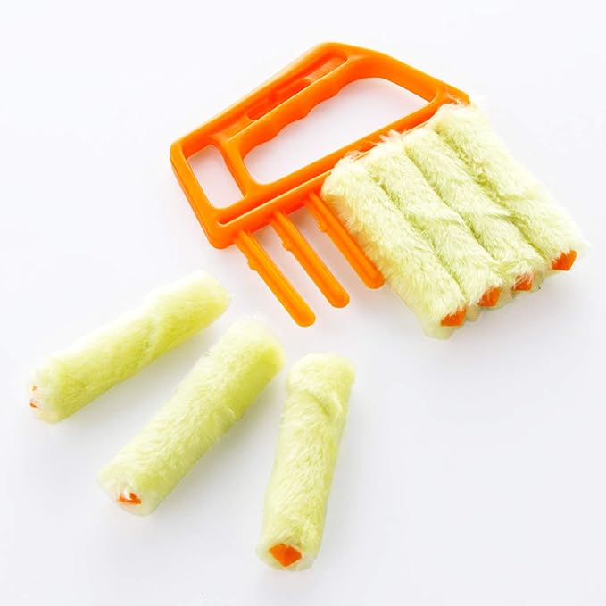 2 Pcs Blind Cleaner Washable Window Dusting Cleaner Tool Mini Blind Duster - Image 3