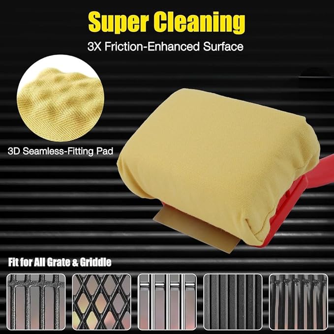 UrbanZen BBQ Grill Cleaner Brush Set - Image 5