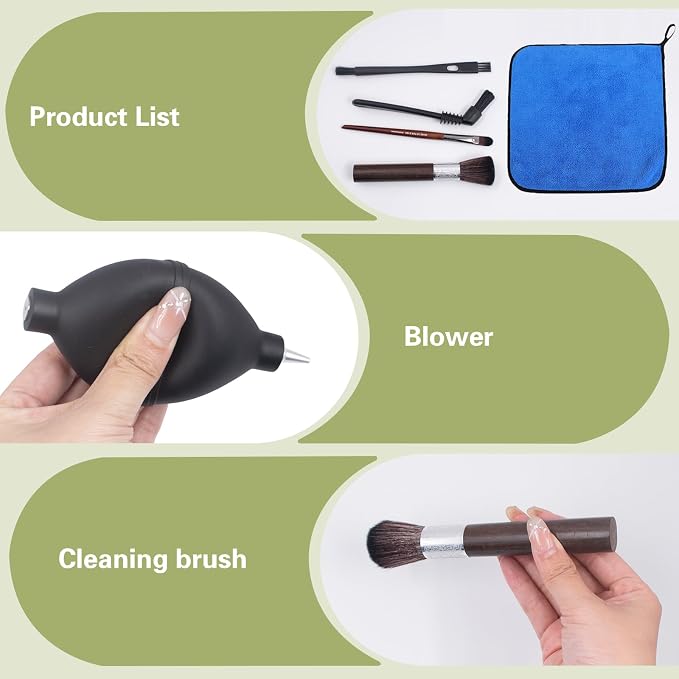 6 PCS Coffee Brush Kit, Professional Espresso Machine Cleaning Brush Set - Image 3