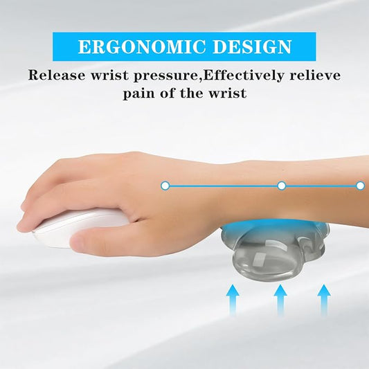 Gel Cloud Mouse Wrist Rest, Cute Wrist Support and Arm Support - Image 2