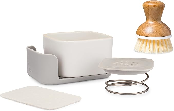 Full Circle Bubble Up Combo – Family Safe, Formaldehyde-Free – Gray Ceramic by FULLCIRCLE