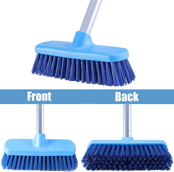 YONILL Deck Brush with Long Handle - Image 2