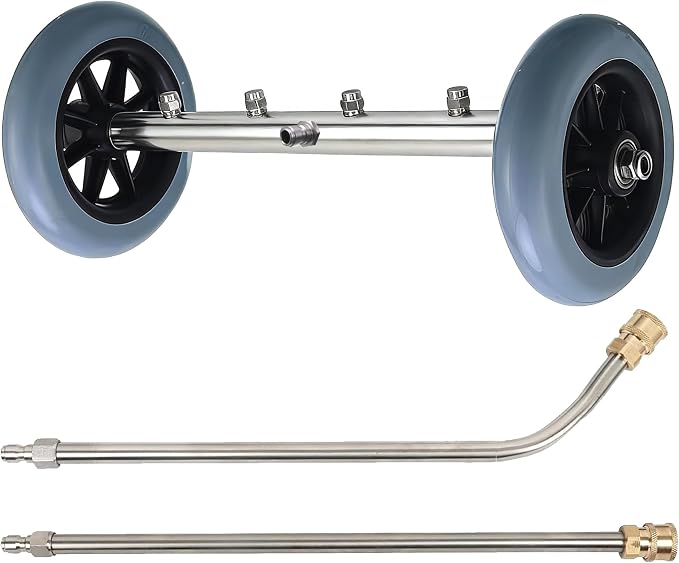Hourleey Pressure Washer Undercarriage Cleaner, 16 Inch Power Washer Surface by Hourleey