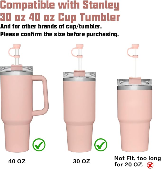 Replacement Straw Cover Spill Stopper Accessories - Image 5