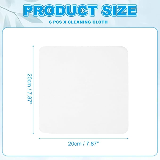 PATIKIL Glasses Cleaning Cloth 7.9" x 7.9" - Image 2