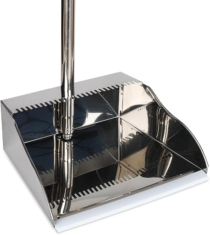 Stainless Steel Dustpan Metal Dustpan by Gloffer