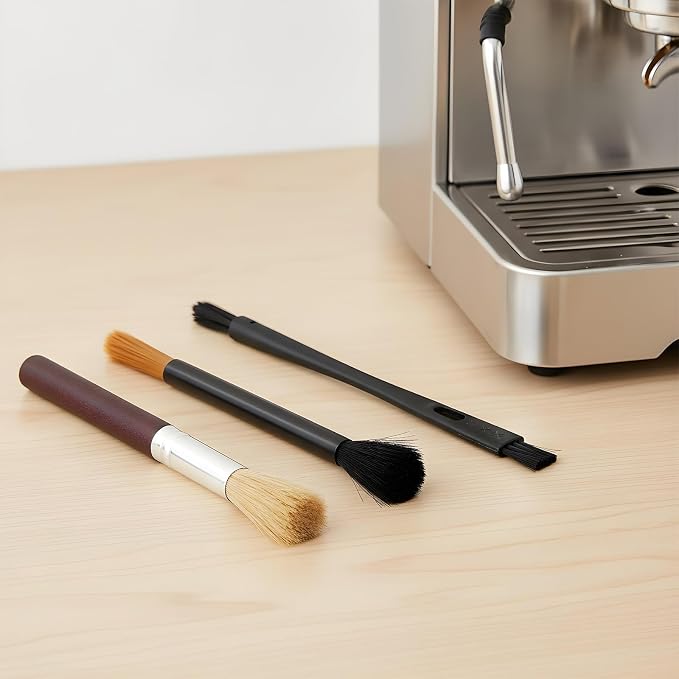 3PCS Coffee Grinder Cleaning Brush Set Espresso Machine Brush Cleaner Tool - Image 5