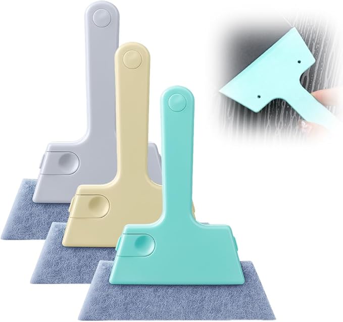 Magic Window Track Cleaner, 2024 Upgraded Window Groove Cleaning Brush Tools Set by Yilia
