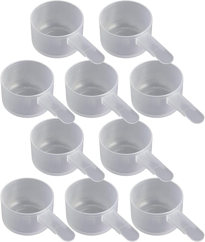 23 mL Plastic Measuring Packaging Scoop, Short Handle by Advanced+Girl
