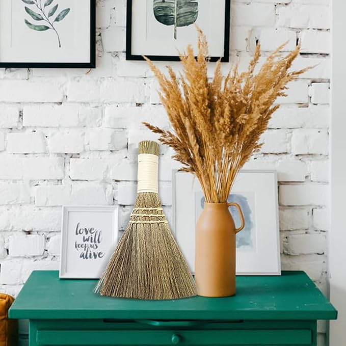 Forart Angle Brooms Hand Made Straw Soft Broom - Image 2