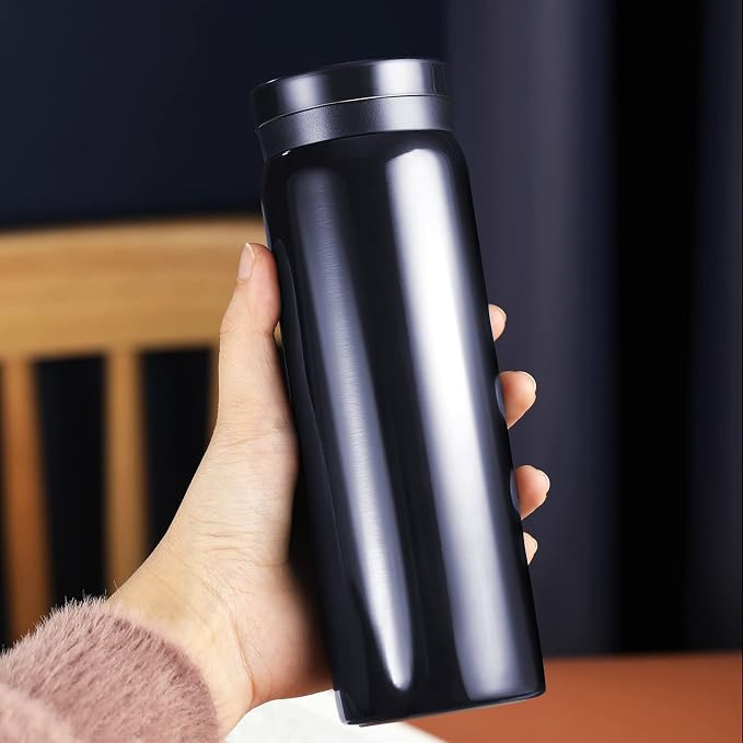 10oz Mini Water Bottle Stainless Steel Thermos Small Flask - Image 5