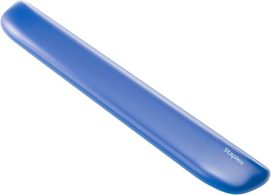 STAPLES Gel Keyboard Wrist Rest, Ergonomic Non‑Slip Wrist Support Cushion by Staples