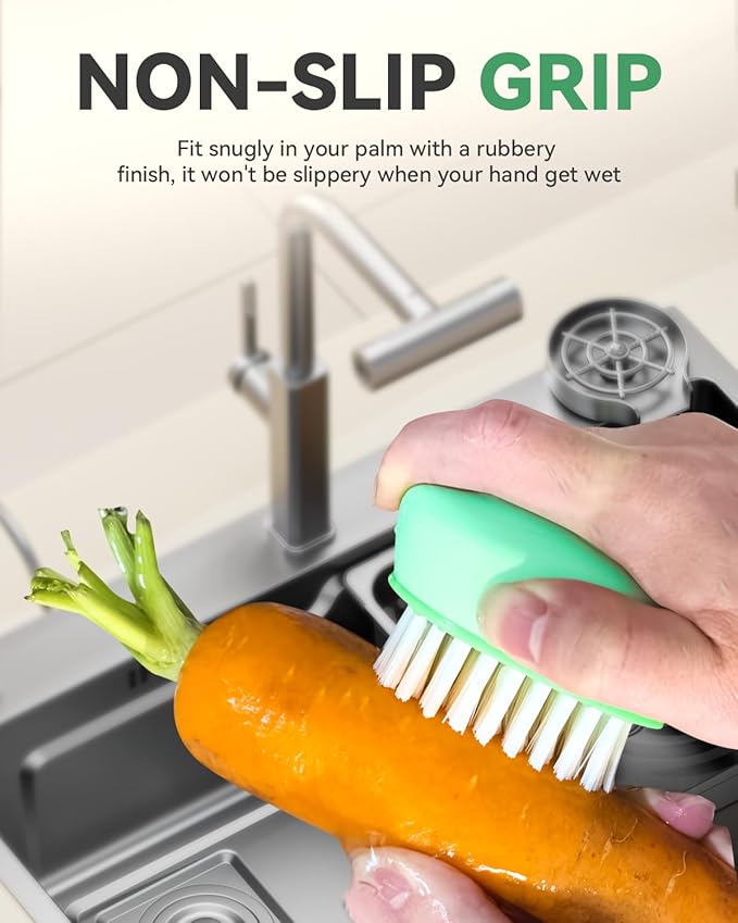 SXhyf Vegetable Brush Scrubber for Food Potato Scrubber, Dishwasher Safe Veggie - Image 4
