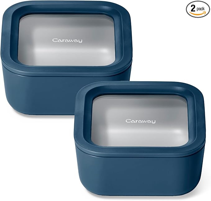 Caraway 2pc Glass Food Storage Set by Caraway