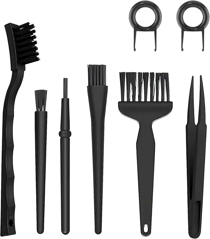 8 PCS Keyboard Cleaning Brushes Kit, Small Portable Anti Static Electronic Dust by Unknown