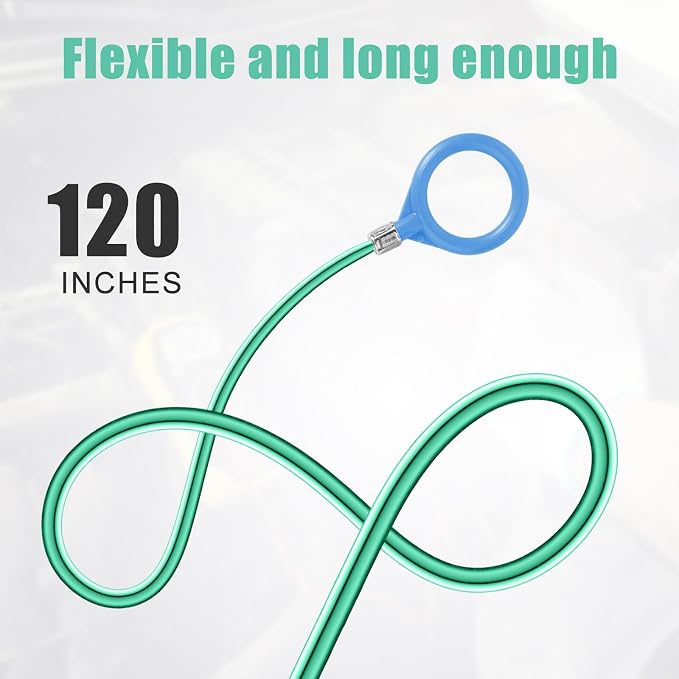 BOXOB 5pcs Sunroof Drain Cleaning Tool, 300cm/118in Flexible Long Pipe Cleaner - Image 5
