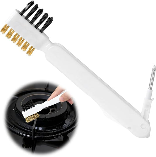 Kitchen Cleaning Scrub Brush, 4-in-1 Deep Gas Stove Top Cleaner by Unknown
